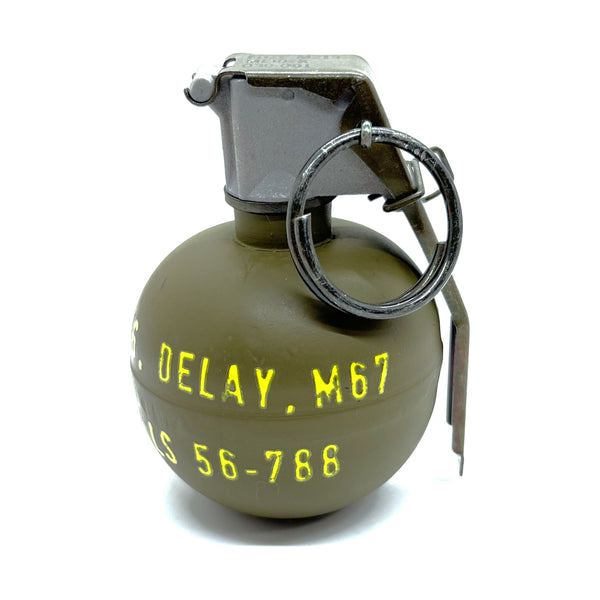 U.S. M67 "Baseball" - With Jungle Clip - Replica Dummy Hand Grenade