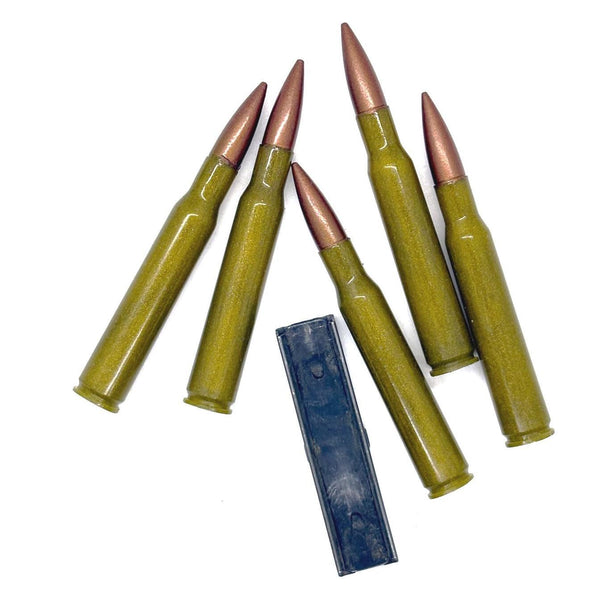 30-06 Replica Dummy Ammo & 5 Rnd. Stripper Clip