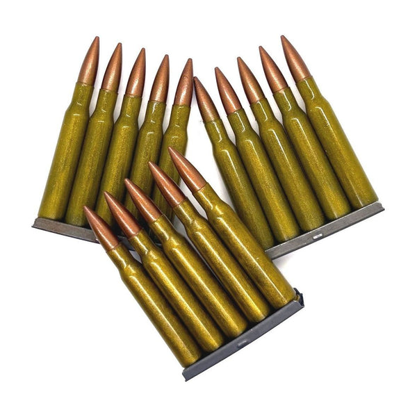 30-06 Replica Dummy Ammo & 5 Rnd. Stripper Clip
