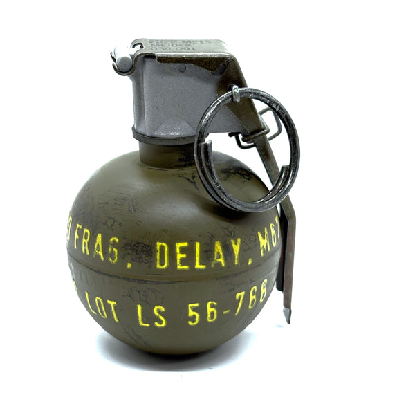 U.S. M67 "Baseball" - With Jungle Clip - Replica Dummy Hand Grenade