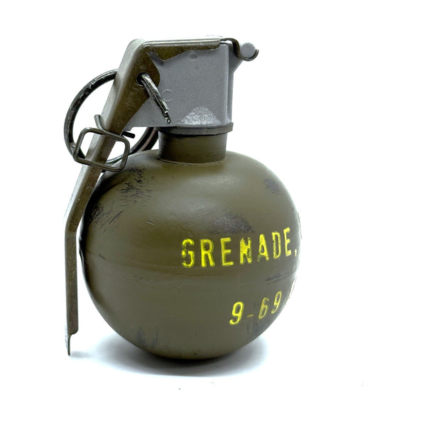 U.S. M67 "Baseball" - With Jungle Clip - Replica Dummy Hand Grenade