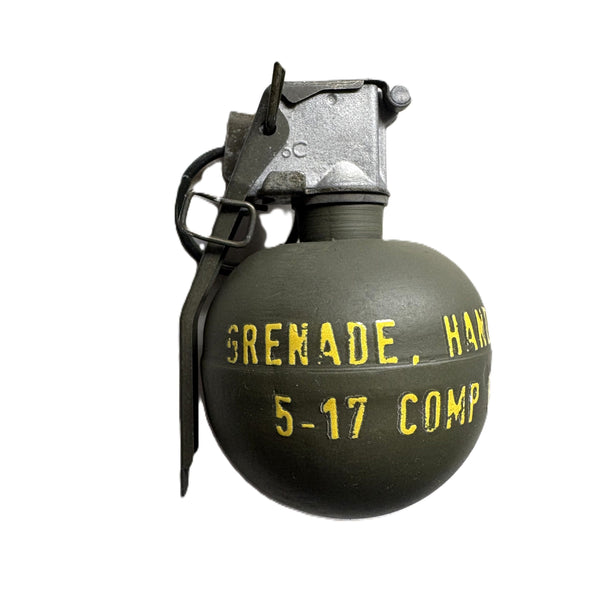 U.S. M67 "Baseball" - 2015 Safety Confidence Clip - Replica Dummy Hand Grenade
