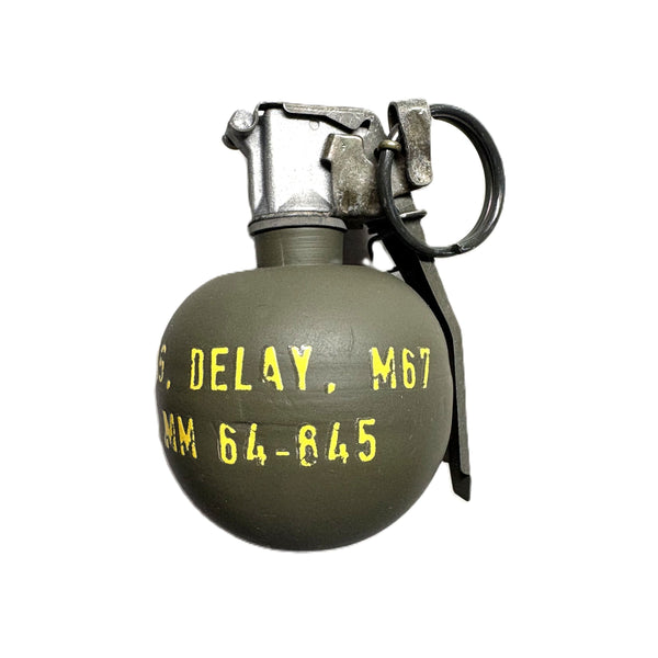 U.S. M67 "Baseball" - 2015 Safety Confidence Clip - Replica Dummy Hand Grenade