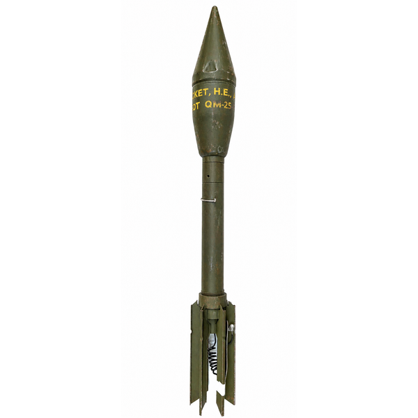 U.S. M6A1 2.36-inch Bazooka Rocket – WWII Replica Dummy