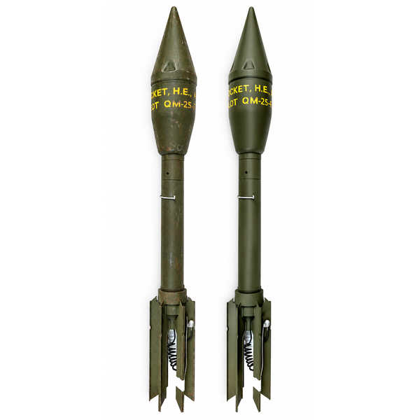 U.S. M6A1 2.36-inch Bazooka Rocket – WWII Replica Dummy