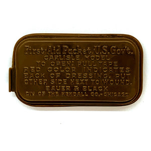 Carlisle WWII First-Aid Packet (FAP) - Plastic Replica - Marshall's Arsenal