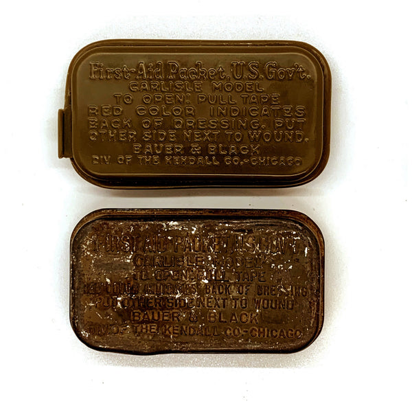 Carlisle WWII First-Aid Packet (FAP) - Plastic Replica - Marshall's Arsenal