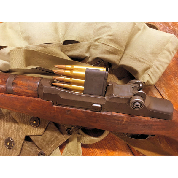 WWII M1 Garand Repro Bandoleer & Replica Ammo Pack - Marshall's Arsenal